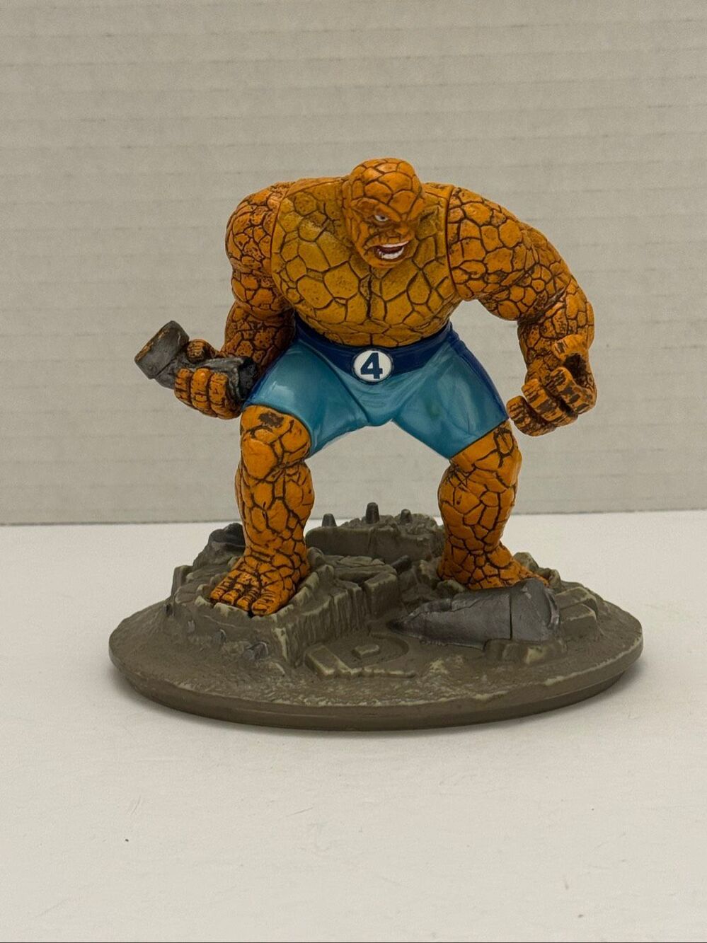 Marvel Legends Titanium Series Die Cast The Thing Action Figure 2007 Hasbro